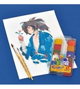 Краски акв. 12цв., FORUM OFFICE Collection Kids  "КОСМО" медовые без кисточки, в пластиковой полностью прозрачной коробке с европодвесом FA-EV-1012-Aln