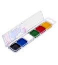 Краски акв. 6цв., FORUM OFFICE Collection Kids  "КОСМО" медовые без кисточки, в пластиковой полностью прозрачной коробке с европодвесом FA-EV-1006-Aln