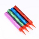 Свечи фонтаны для торта "Радужные искры" 10 см, 30 секунд, цветное пламя, 4 шт 3505786 