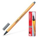 Ручка капил. Stabilo point-88 темно-серый 0,4мм - популярная ручка для офиса (10) 88/96 