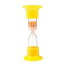 Песочные часы настольные на 3 минуты, h-12 см, d - 4.4 см, упаковка пакет, микс  1546053 