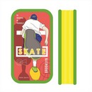 Пенал двухстворчатый большой тканевый торец 190*105 "SKATE", Пчелка ПО-090