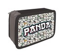 Пенал трехстворчатый большой тканевый торец 190/105 PANDAS, Пчелка (15) ПО-110
