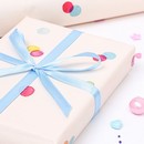 Бумага упаковочная,глянцевая  "Конфетти", 70 х 100 см, 1 лист 9541206 9541206    