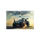 Папка-конверт пластиковая 0.16мм, на кнопке ErichKrause Road Beast, A4, ассорти (в пакете по 12 шт.) 63510
