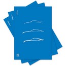 Тетрадь общая ученическая с пластиковой обложкой на скобе ErichKrause CoverProBook Mirage, синий, А4, 48 листов, клетка_MIX-PACK 048045254-61961