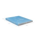 Тетрадь общая ученическая с пластиковой обложкой на скобе ErichKrause CoverProBook Mirage, синий, А4, 48 листов, клетка_MIX-PACK 048045254-61961