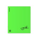 Тетрадь общая ученическая с пластиковой обложкой на скобе ErichKrause CoverProBook Motion, зеленый, А5+, 48 листов, клетка_MIX-PACK 048055254-61957