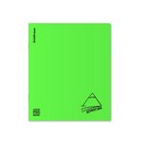 Тетрадь общая ученическая с пластиковой обложкой на скобе ErichKrause CoverProBook Motion, зеленый, А5+, 48 листов, клетка_MIX-PACK 048055254-61957