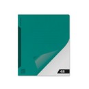 Тетрадь общая ученическая с пластиковой обложкой на скобе ErichKrause CoverProBook Reef, бирюзовый, А5+, 48 листов, клетка 048055254-63788