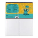 Тетрадь общая ученическая с пластиковой обложкой на скобе ErichKrause Котоформулы, География, 48 листов, клетка 048055254-62532