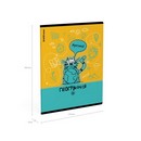 Тетрадь общая ученическая с пластиковой обложкой на скобе ErichKrause Котоформулы, География, 48 листов, клетка 048055254-62532