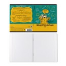 Тетрадь общая ученическая с пластиковой обложкой на скобе ErichKrause Котоформулы, Обществознание, 48 листов, клетка 048055254-62534