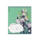 Тетрадь 18л. кл., обл. мелов., ErichKrause Manga, выборочный УФ-лак с глиттером (в плёнке по 10 шт.)_MIX-PACK 018016254-63254
