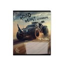 Тетрадь школьная ученическая ErichKrause Road Beast, 18 листов, клетка, выборочный УФ-лак (в плёнке по 10 шт.)_MIX-PACK 018019154-63268