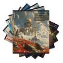 Тетрадь общая ученическая ErichKrause Russian Galaxy, 48 листов, клетка, матовая ламинация+выборочный УФ-лак_MIX-PACK 048019854-63298