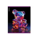 Тетрадь общая ученическая ErichKrause Jelly Bear, 48 листов, клетка, металлизированная ламинация+твин-лак_MIX-PACK 048017854-63305