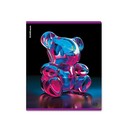 Тетрадь общая ученическая ErichKrause Jelly Bear, 48 листов, клетка, металлизированная ламинация+твин-лак_MIX-PACK 048017854-63305