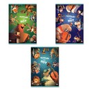 Тетрадь для нот на скобе c картонной обложкой ErichKrause Jolly Orchestra, А4, 24 листа_MIX-PACK 024040166-63656