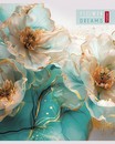 Тетрадь 80л. кл., обл. ламинация Soft-touch серия "Цветочные сны", Хатбер (7/70) 80Т5лВ1