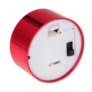 Светильник декор. в виде свечи с LED подсветкой, 3xAG3, полистирол, 3,7х3,7см, 2 цвета, СНОУ БУМ 392-001