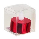 Светильник декор. в виде свечи с LED подсветкой, 3xAG3, полистирол, 3,7х3,7см, 2 цвета, СНОУ БУМ 392-001