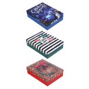 Коробка подарочная, бумажная, складная, 23x17x6 см, 3 дизайна, Новогодние, СНОУ БУМ 780-010