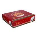 Лента для упаковки и декора, каркасная нить, 2,5см x 2,7м, сетка с фольгиров. слоем, 5 диз., СНОУ БУМ 790-006