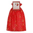 Мешок подарочный, полиэстер "Новогодние" 40x60 см, с золотым фолингом, 3 дизайна, СНОУ БУМ 795-005