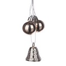 Украшение декоративное, в виде колокольчиков, пластик, 30см, СНОУ БУМ 379-334