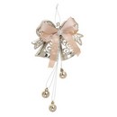 Украшение декоративное, в виде колокольчиков, пластик, 31см, СНОУ БУМ 379-335