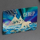 Магнит светящийся «Север», 8 х 5,5 см        7905574 7905574    