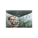 Папка-конверт пластиковая 0.16мм, на кнопке ErichKrause Magic Pet, A4, ассорти (в пакете по 12 шт.) 63509