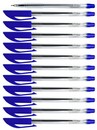 Ручка шариковая Flexoffice, 0.7 мм, синяя с масляными чернилами FO-049 BLUE
