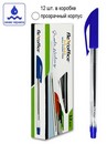 Ручка шариковая Flexoffice, 0.7 мм, синяя с масляными чернилами FO-049 BLUE
