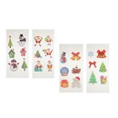 Набор гелевых стикеров, 15,5x30 см, ТПР, 4 дизайна, СНОУ БУМ 336-501