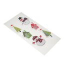 Набор гелевых стикеров, 15,5x30 см, ТПР, 4 дизайна, СНОУ БУМ 336-501