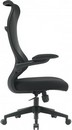 Кресло Cactus CS-MC505-BK черный сиденье черный сетка/ткань крестов. пластик 