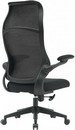 Кресло Cactus CS-MC505-BK черный сиденье черный сетка/ткань крестов. пластик 