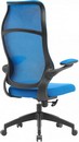 Кресло Cactus CS-MC505-BL темно-синий сиденье темно-синий сетка/ткань крестов. пластик 