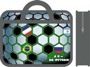 Папка детская фА4 пластиковая, с ручками 330/260/75 "ИГРАЙ В ФУТБОЛ", Пчелка (10/30) ПМ-А4-25