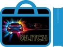 Папка детская фА4 пластиковая, с ручками 330/260/75 "GLITCH", Пчелка (10/30) ПМ-А4-25