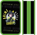 Пенал трехстворчатый большой тканевый торец 190/105 HYPERANIME, Пчелка (15) ПО-110