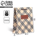 Пакет ламинированный «Настоящему мужчине», MS, 23 ? 18 ? 8 см   10071909 10071909   