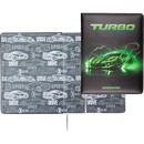 Дневник "Attomex. Turbo" универсальный блок, 48 листов, белая бумага 80 г/м?, печать в 1 краску, твердая обложка из искусственной кожи с поролоном, цветная печать, отстрочка, цветной форзац, 1 ляссе 2020505