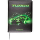Дневник "Attomex. Turbo" универсальный блок, 48 листов, белая бумага 80 г/м?, печать в 1 краску, твердая обложка из искусственной кожи с поролоном, цветная печать, отстрочка, цветной форзац, 1 ляссе 2020505