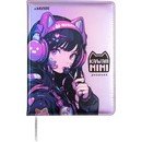Дневник "deVENTE. Kawaii Mimi" универсальный блок, 48 листов, белая бумага 80 г/м?, печать в 1 краску, твердая обложка из искусственной кожи с поролоном, цветная печать, отстрочка, 1 ляссе 2020552