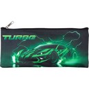 Пенал "Attomex. Turbo" 21,5x9x1 см, плоский для 35 предметов, плотный износостойкий полиэстер с водоотталкивающей пропиткой, на молнии 7024503