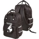 Рюкзак "deVENTE. Rabbit" подростковый 39x27x17 см (15 л) вес 500 г, высококачественный нейлон, двойные ручки, уплотненная спинка и уплотненные лямки, 1 отделение на молнии, 1 передний карман на молнии, кошелек на молнии, внутри уплотненный карман с липучкой для ноутбука до 14 дюймов 7036523