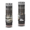 Карандаш ErichKrause Big City Cats НВ, чернографитный трехгранный, с ластиком 62760